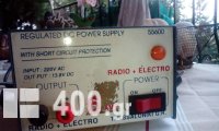 REGULATED DC POWER STPPKY 55600 ..WITH SHORT PROTECTION ...6 AMP.