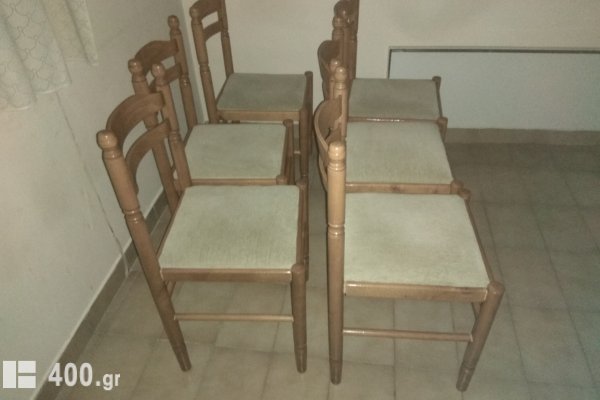 6 καρέκλες τραπεζαρίας