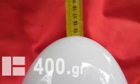 Μεγάλο πορσελάνινο αυγό (13 cm).