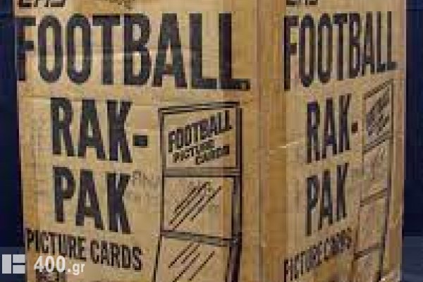 1984 TOPPS FOOTBALL FACTORY SEALED RACK CASE - 3 BOXES/72 PACKS (BBCE)