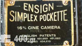 Αντικα κινηματογραφικη ληψης Ensign Simplex Pockette του 1936