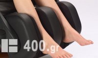 Πολυθρόνα Massage με Υποπόδιο από Δερματίνη